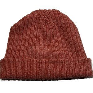 Time & Tru Pink Beanie Winter Hat Cuffed‎ Ribbed One Size